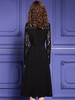 FMY26260新款蕾丝长袖名媛气质黑色裙TZF 商品缩略图3