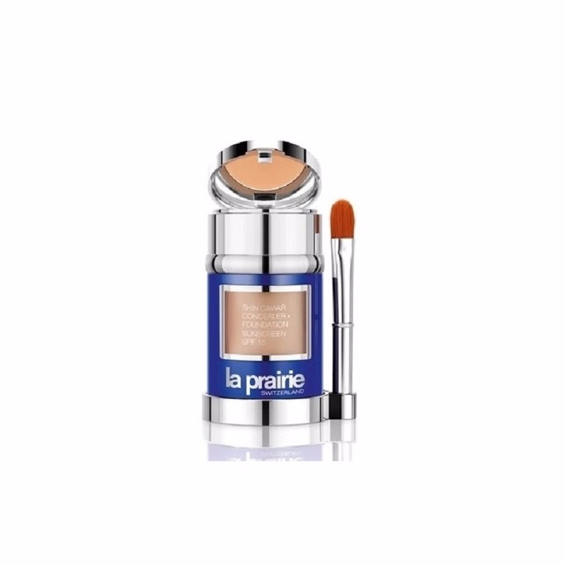 【香港直邮】LA PRAIRIE/莱珀妮 鱼子精华遮瑕粉底液粉霜 TENDER IVORY 30ML JPY带授权招加盟代理