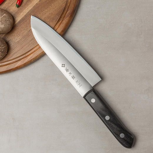 日本原产Tojiro藤次郎钴合金钢三德刀多用刀厨刀F-311 商品图0