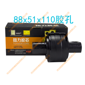 霸龙457桥扭力胶芯88*51*110(胶)(孔19)(高50.38)（单价=1个，12个=1箱）/霸龙457桥拉臂套/霸龙457桥拉力套88x51x110（8851110）