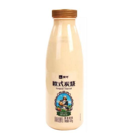 【蒙牛欧式炭烧风味发酵乳】431g/瓶,  保质期21天 商品图3