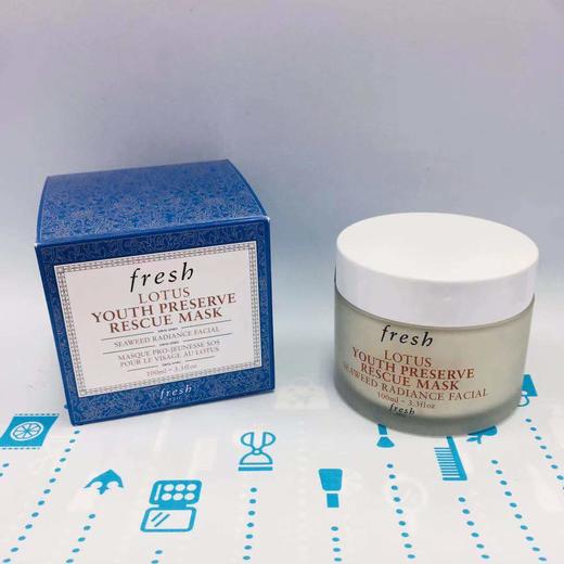 FRESH 莲花青春活肤速效面膜100ml（133718） 商品图0