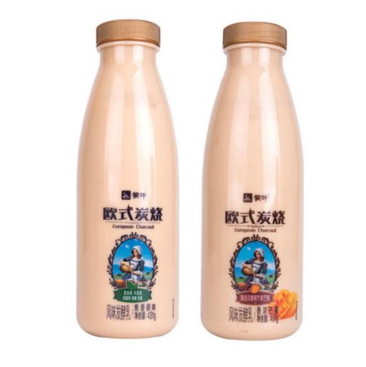 【蒙牛欧式炭烧风味发酵乳】431g/瓶,  保质期21天 商品图1