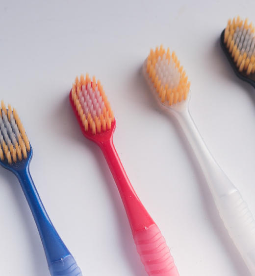 *自营*宽头护齿牙刷4支装 | 宽头舒适软毛成人牙刷#一次刷到两排牙齿# 商品图4