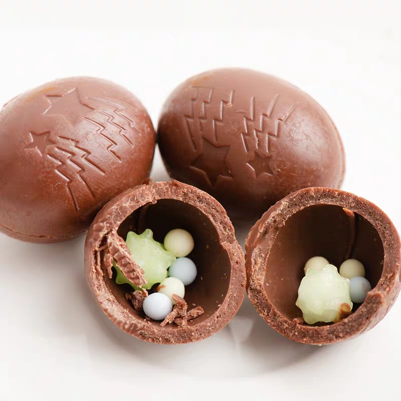 日本进口巧克力meiji明治五彩巧克力蛋内含贴纸儿童礼物巧克力