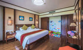 三亚天域二区童趣家庭房14天内未离开海南特价+短信凭证