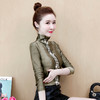 XY-3543秋冬新款时尚洋气半高领修身长袖保暖上衣 商品缩略图3