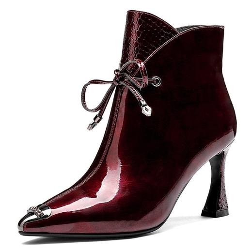 XY-A0845秋冬新款尖头马蹄高跟女鞋 商品图4