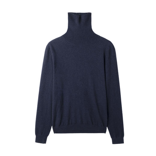 2020经典款男士纯山羊绒高领套头衫 商品图3