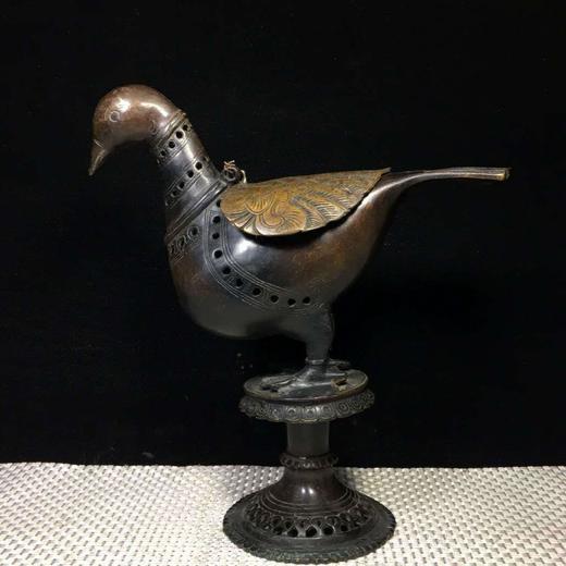 纯铜鸽子熏炉 商品图0