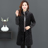 NP【168-8】	妈妈冬装棉衣中长款金丝绒外套加绒加厚棉袄中老年 商品缩略图0