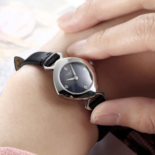 Tissot 天梭伊婷系列T113.109.16.126.00皮带石英女表 商品图4