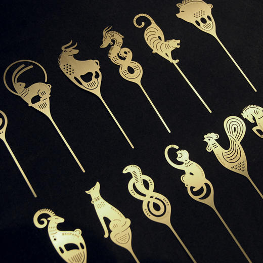 深圳手信半方十二生肖-金属书签套装 商品图5