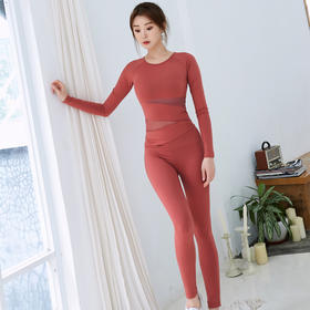 JJWL-8076秋冬新款运动健身服套装