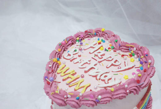 女孩款 可爱小兔子 奶油霜手绘 多巴胺色系 复古裱花 商品图2