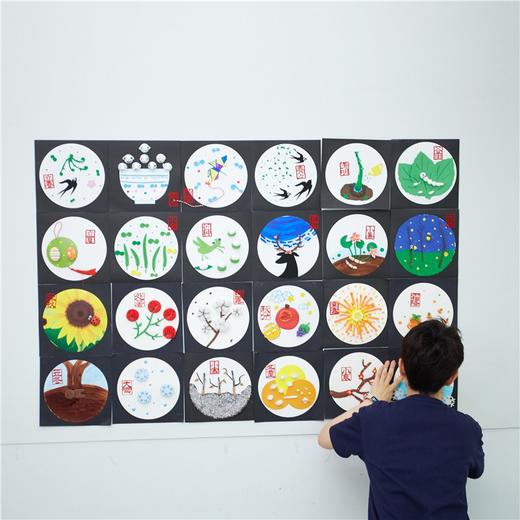 幼儿园大型主题环创材料墙不织布背胶贴安全环保二十四节气 商品图5