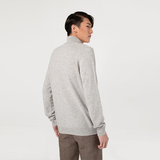 2020经典款男士纯山羊绒高领套头衫 商品图0