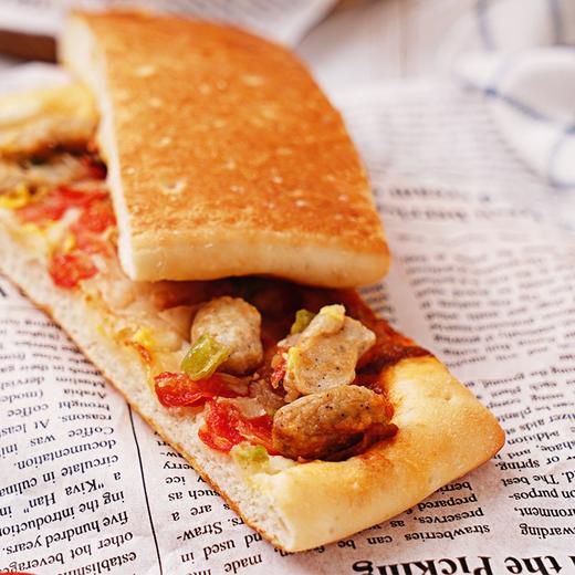 【1袋】大希地帕尼尼早餐三明治汉堡100g/袋（多口味可选） 商品图4