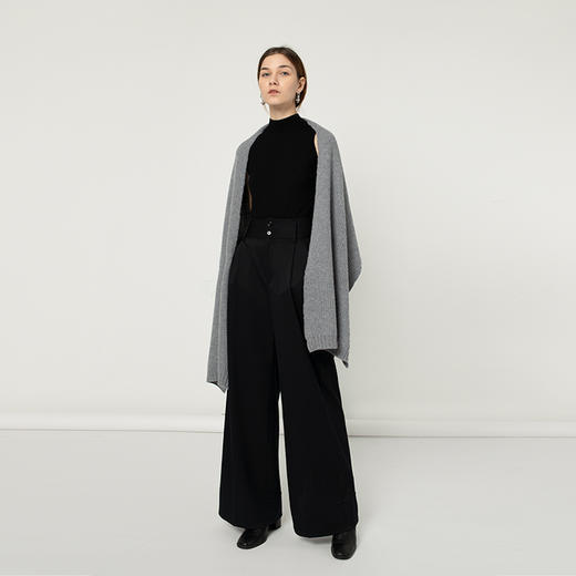 322经典款女士纯山羊绒加厚大围巾 商品图1