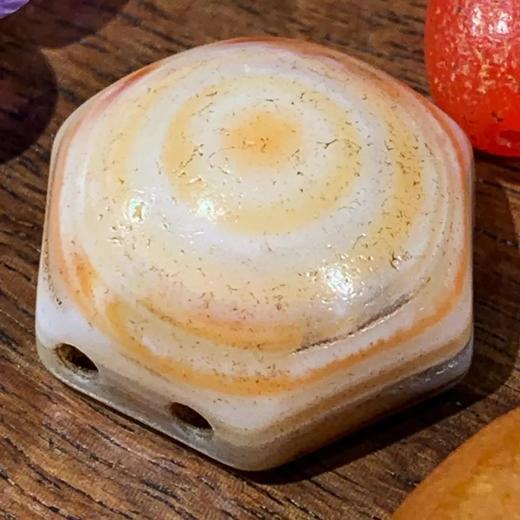 三色纹理老玛瑙六角珠 顺丰包邮 商品图6