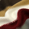 CESARE BRUNI品牌，五色拼色竖条针织围巾 47123 商品缩略图8