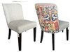 NS家居 nsfurniture  软包布艺拼接单椅NSDC-1151B-1 商品缩略图0