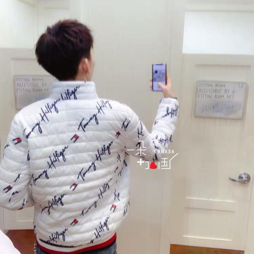 换季特价啦，Tommy Hilfifer p棉印花轻薄棉服 商品图3