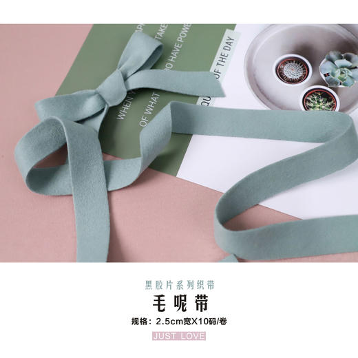 【圣诞捡漏蝴蝶结】2.5cm毛呢带 商品图9