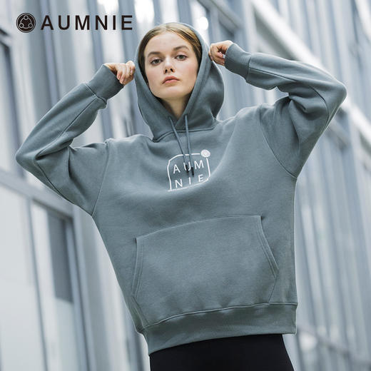方形LOGO连帽卫衣 / BL Sports Fit Hoodie秋冬运动休闲罩衫加绒加厚 商品图1