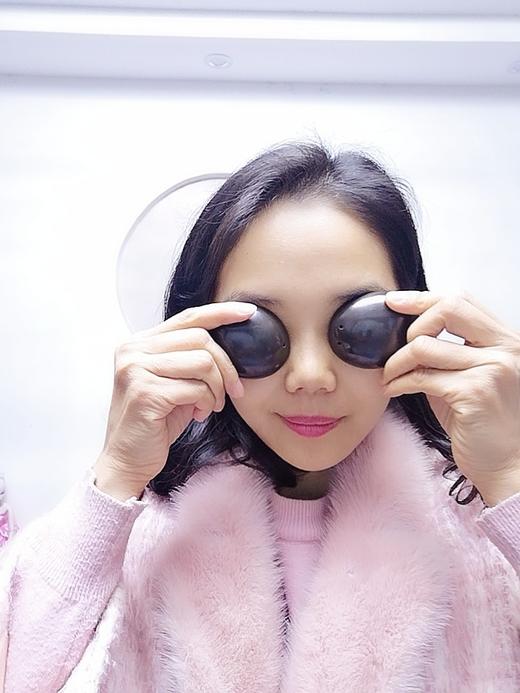 赠开g吊坠|砭石眼罩|远红外|缓解眼疲劳|天然疗愈|给你的眼睛做一次SPA|加厚款 商品图0