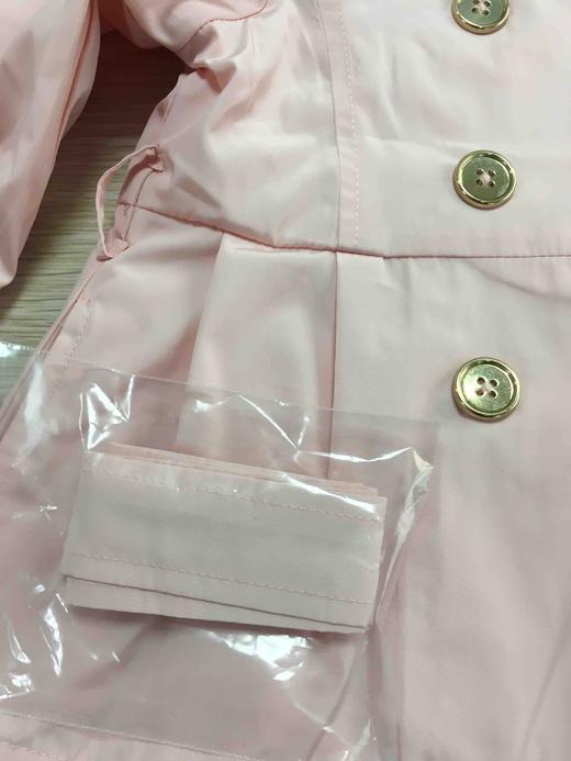 棉果果春秋季女童长袖风衣外套纯棉内里M122130320139 商品图8