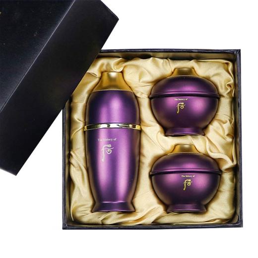 【香港直邮】·韩国WHOO后还幼中样3件套 套盒 （精华7ml+面霜4ml+眼霜4ml） 商品图0