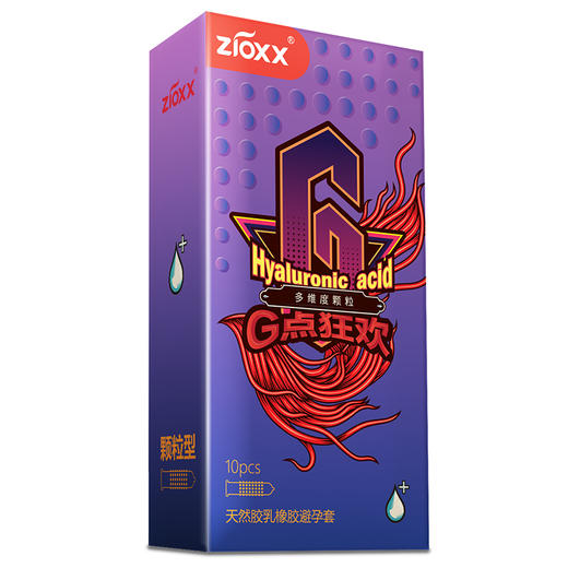 赤尾 超薄玻尿酸 阴蒂刺激多密度大颗粒G点狂欢（10只装）（2026年05月到期） 商品图1