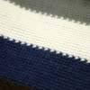 CESARE BRUNI品牌，五色拼色竖条针织围巾 47123 商品缩略图12