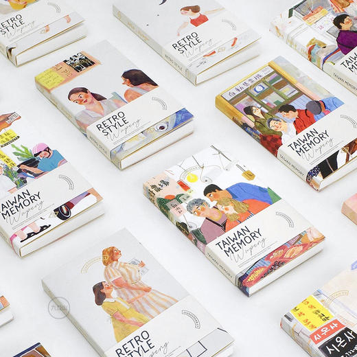 武芃×九口山笔记本游记小画 迷你7系列之你好陌生人文具学生文创 商品图0