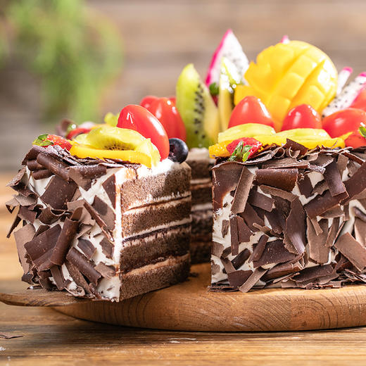 【限时特惠128元，买1磅送1磅】森林果乐蛋糕-多样鲜果融合巧克力 经典美味（邛崃） 商品图3
