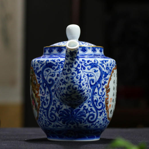 宝瓷林青花一路高升执壶（限量收藏款） 商品图2