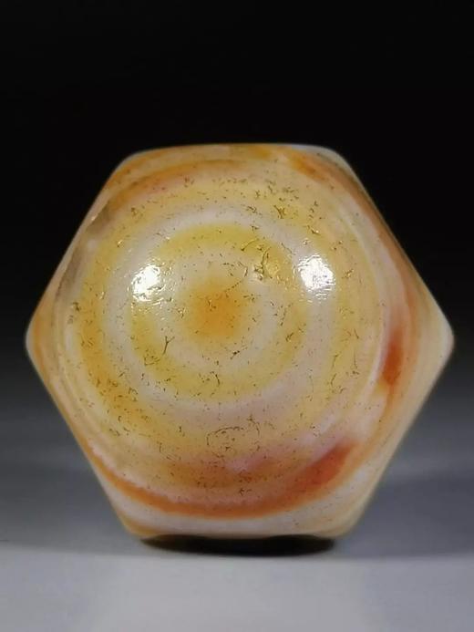 三色纹理老玛瑙六角珠 顺丰包邮 商品图3