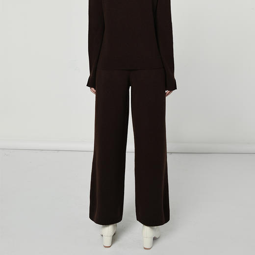 322经典款女士纯山羊绒宽松阔腿裤 商品图2