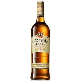 百加得金朗姆酒750ml