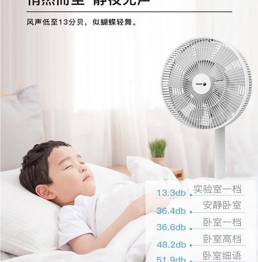 官方授权FAGOR/法格 静音循环扇电风扇 自然风 双层16叶VTR-96BJPY带授权招加盟代理 商品图6