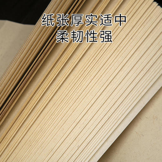 白色仿古色山麻生宣纸书法国画作品纤维麻纸 商品图3