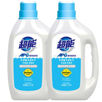 特价超能APG洗衣液2.5*2（仅供济南市区） 商品图0