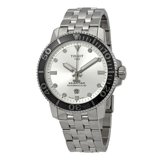 Tissot 天梭海星系列钢带自动机械男表T120.407.11.031.00 商品图1