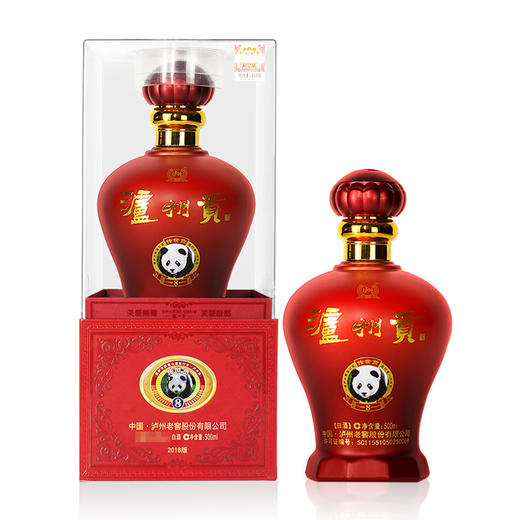 【泸州老窖酒名堂】38度泸州贡酒传世贡8白酒(2018版)500ml*6 商品图3
