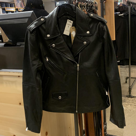 秋冬新款  Levi’s/李维斯 女士潮流皮衣短外套 商品图0