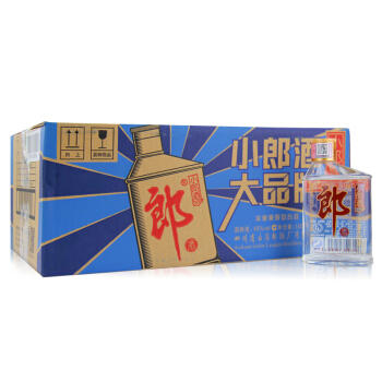 郎酒 经典歪嘴小郎酒 45度 100ml*12瓶  半件 商品图0