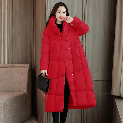 CQ-LFH9916冬季中长款潮流时尚气质棉衣 商品图3