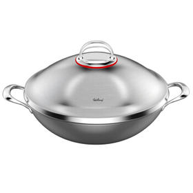 菲仕朗FOSSLANG  德国304不锈钢炒锅36cm