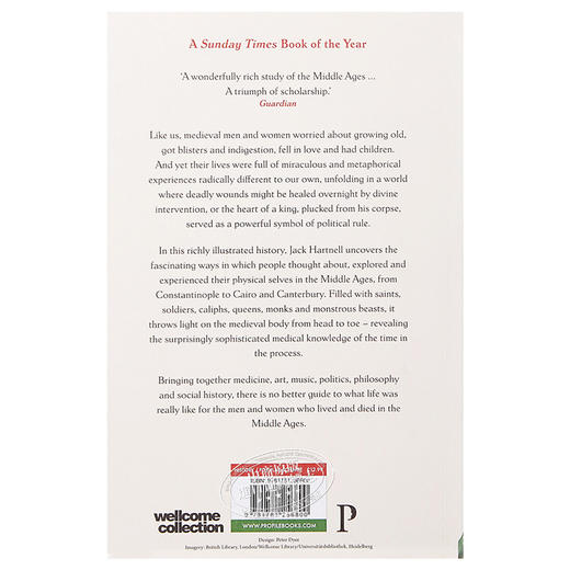 【中商原版】中世纪的身体：中世纪的生命、死亡和艺术 英文原版 Medieval Bodies: Life, Death and Art in the Middle Ages (Wellcome  商品图1